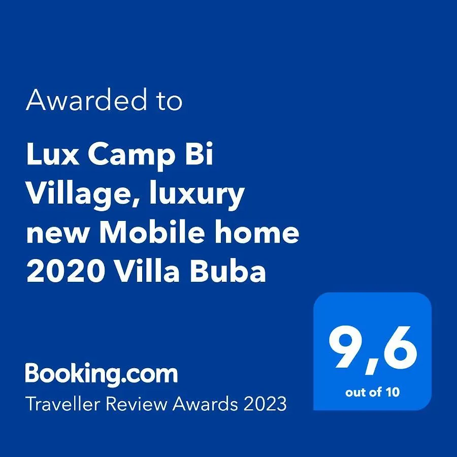 Lux Camp Bi Village, Mobile Home Villa Buba Fažana